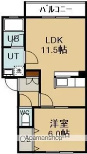 コメット【2階】の間取り